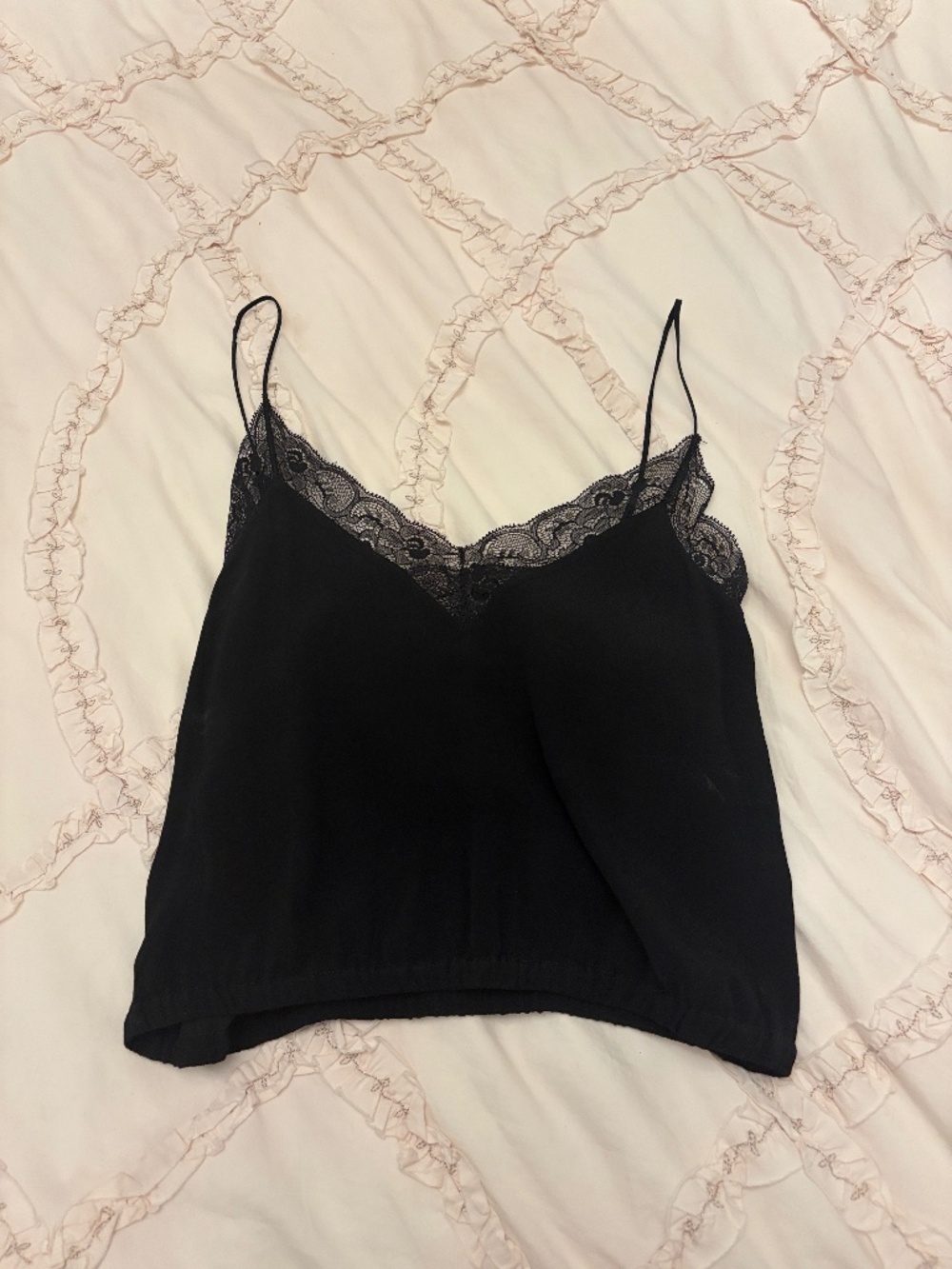 Aritzia lace cami